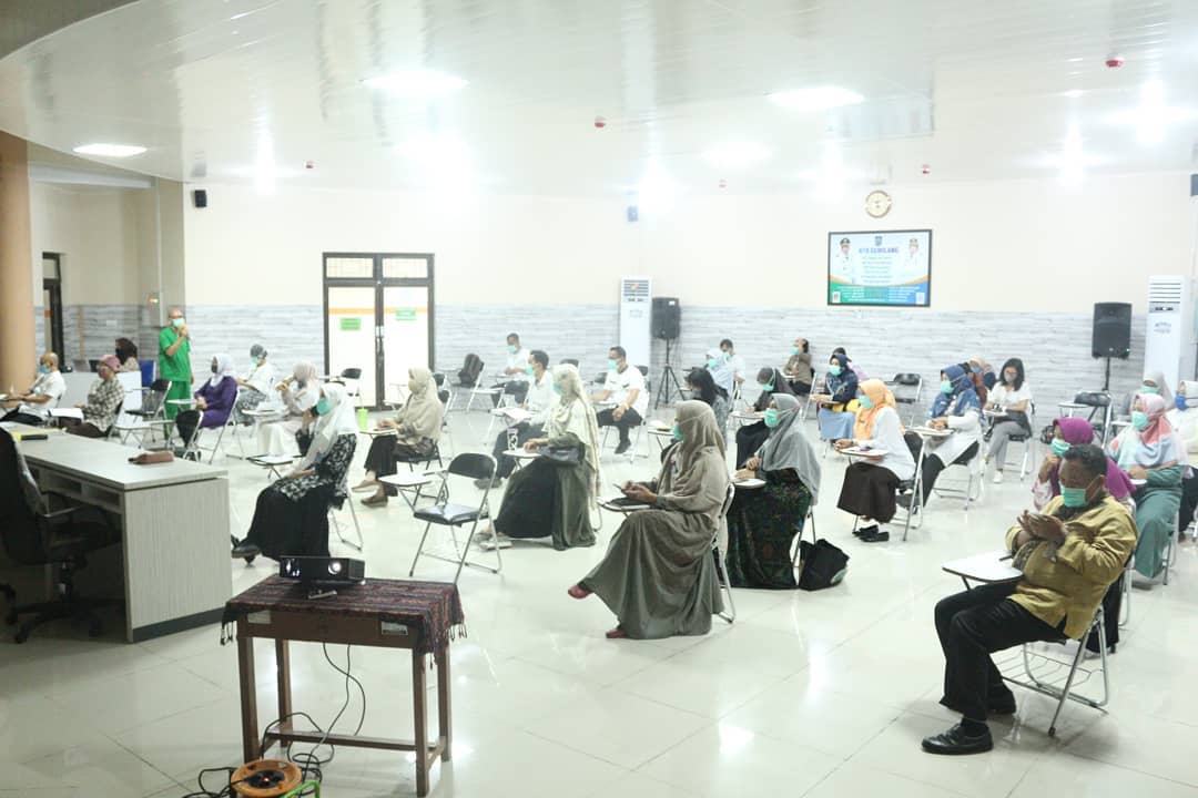 RSJ MUTIARA SUKMA LAKUKAN EVALUASI PELAYANAN SESUAI STANDAR DI RAPAT AKREDITASI